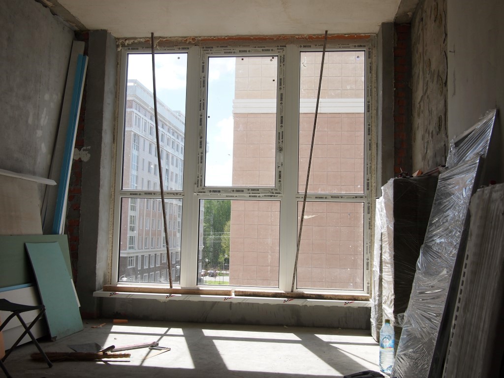 Замена холодного остекления на теплое - вид изнутри Замена холодного остекления на теплое - вид изнутри