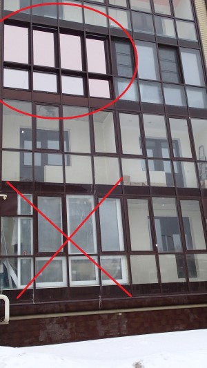 Замена холодного фасадного остекления на теплое Замена холодного фасадного остекления на теплое