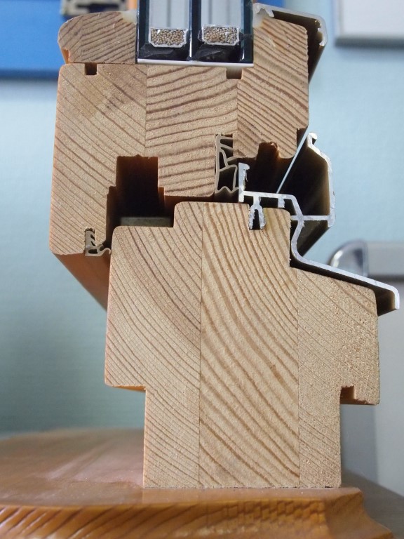 Структура деревянного окна из клееного бруса. Кстати, все наши деревянные окна, даже в серии  Структура деревянного окна из клееного бруса. Кстати, все наши деревянные окна, даже в серии